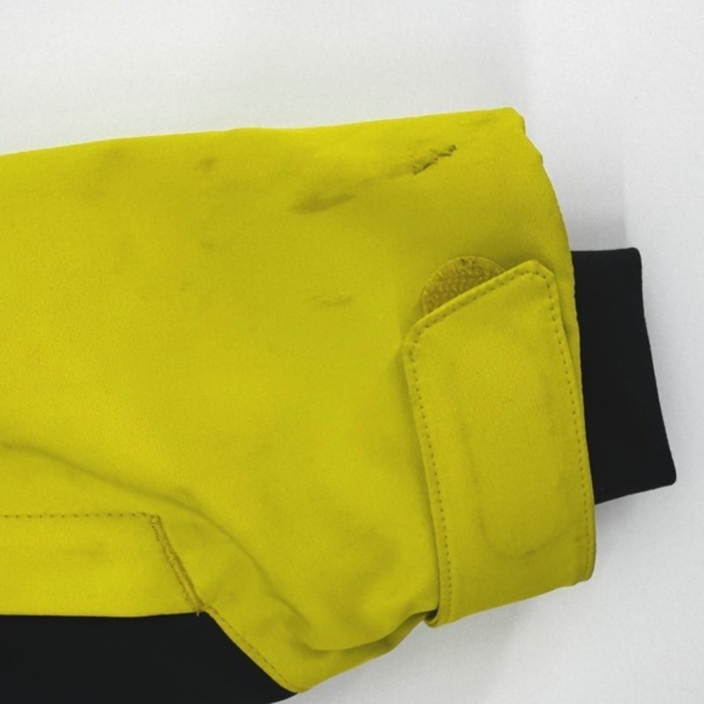 Spyder Boys Challenger Insulated Ski Jacket‎ 12 Black/Yellow/Blue Hooded Coat - Picture 10 of 11